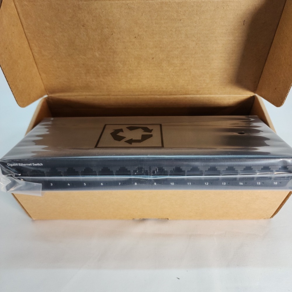YuLinca UMG16 16-Port Gigabit Ethernet Switch 1000 Mbps Wired RJ-45